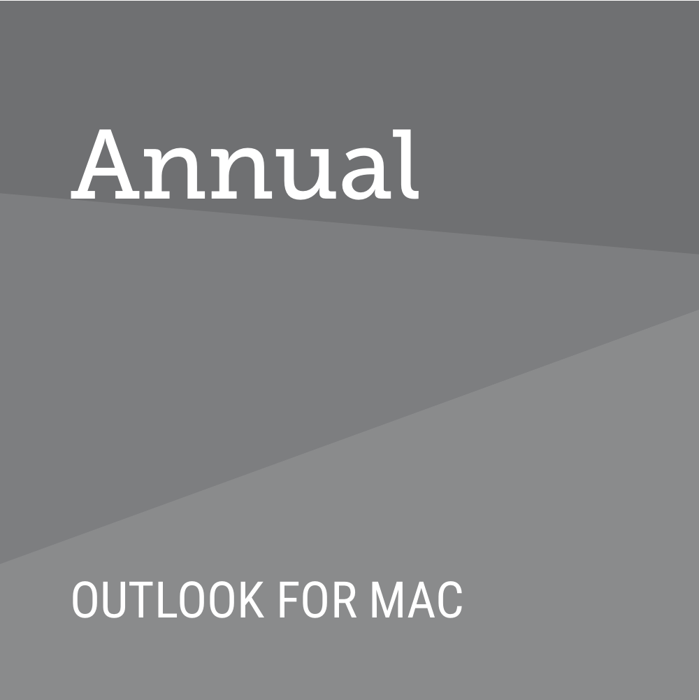Zimbra Outlook for Mac (EWS), 1 Year License, Standard Support (25 Mailboxes)