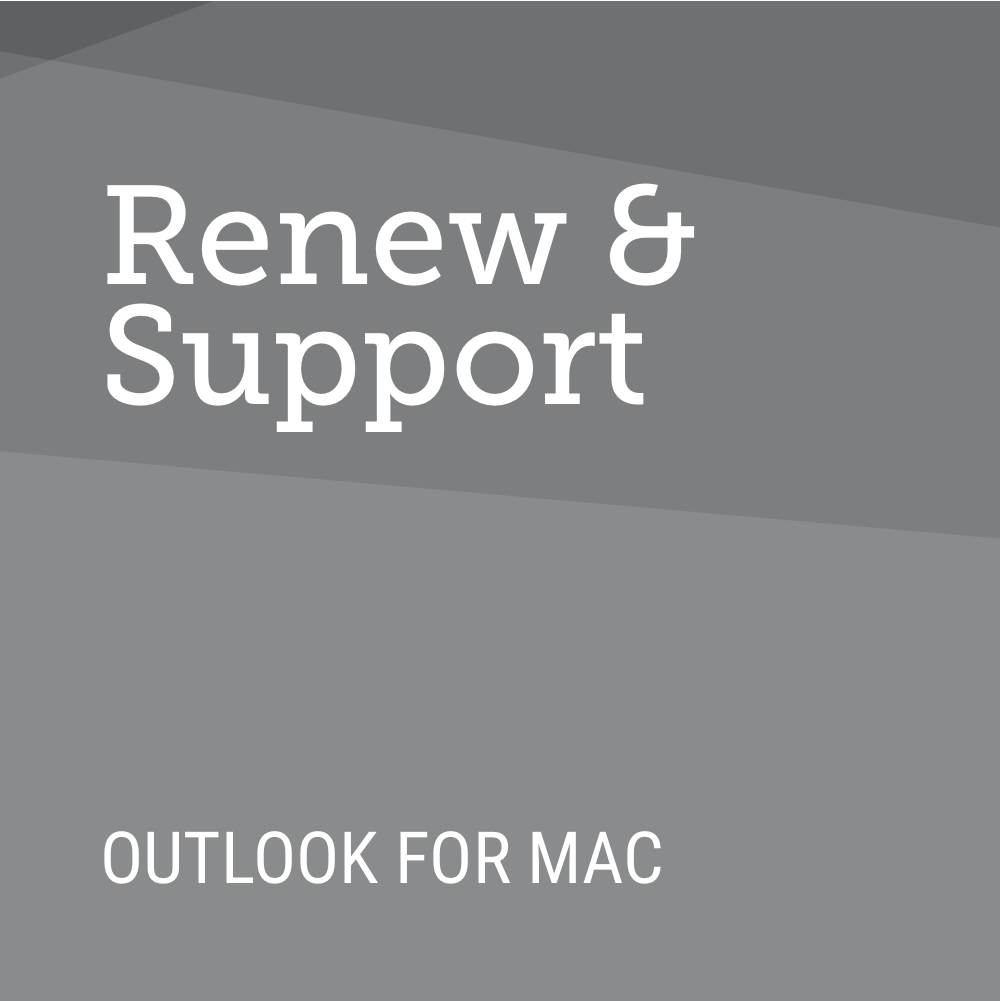 Zimbra Outlook for Mac (EWS), Renew 1 Year Premier Support for Perpetual License (25 Mailboxes)