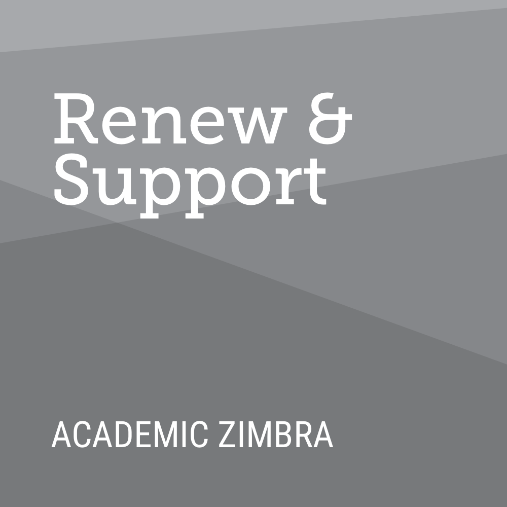 [Z-25PE-250SE2-PSUP-A] Zimbra Education Bundle, Renew 1 Year Premier Support for Perpetual License (275 Mailboxes)