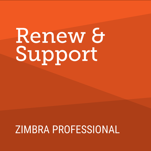 [ZCSPE-T1-PSUP-C] Zimbra Professional Edition - Renew 1 Year Premier Support for Perpetual License (25 Mailboxes)