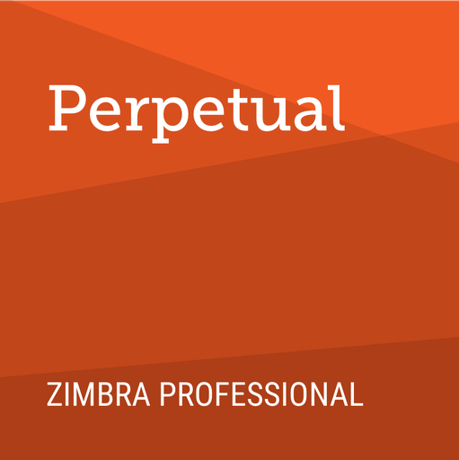 [ZCSPE-T1-PL-G+ZCSPE-T1-SSUP-G] Zimbra Professional Edition for Non-Profits and Associations - Perpetual License, 1 Year Standard Support (25 Mailboxes)